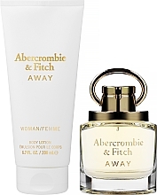 Düfte, Parfümerie und Kosmetik Abercrombie & Fitch Away Femme - Duftset (Eau de Parfum 50ml + Körperlotion 200ml)