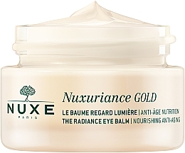 Anti-Aging Absolu Augenkonturpflege - Nuxe Nuxuriance Gold Radiance Eye Balm — Bild N6