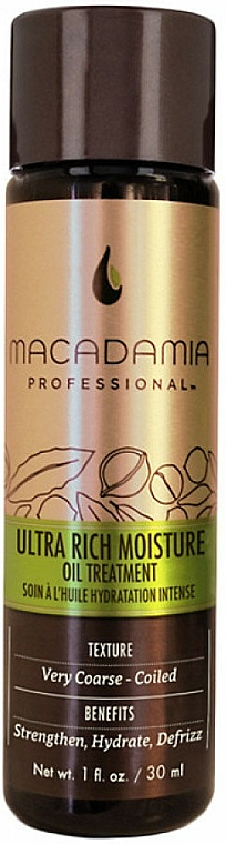 Feichtigkeitsspendende Ölbehandlung für das Haar mit Argan und Macadamia - Macadamia Ultra Rich Moisture Oil Treatment — Bild N2