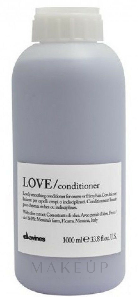Glättender Conditioner für widerspenstiges Haar - Davines Love Lovely Smoothing Conditioner — Bild 1000 ml