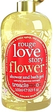 Düfte, Parfümerie und Kosmetik Dusch- und Badegel mit Jasminextrakt - Treaclemoon Rouge Love Story Flower Shower And Bath Gel 