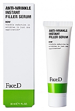 Düfte, Parfümerie und Kosmetik Serum gegen Falten - FaceD Anti-Wrinkle Instant Filler Serum