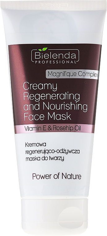 Regenerierende Gesichtsmaske - Bielenda Professional Power Of Nature Creamy Regenerating And Nourishing Face Mask — Bild N1