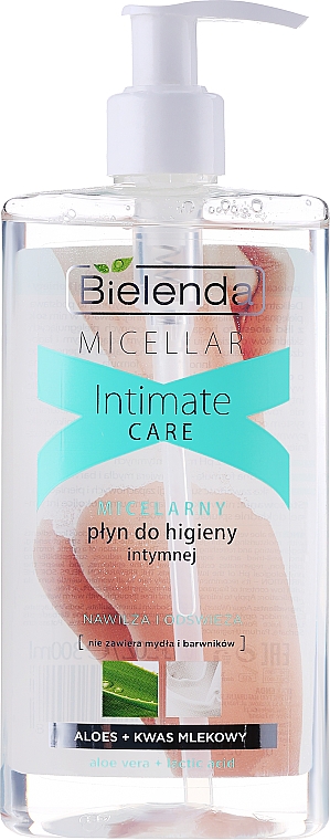 Mizellen-Waschgel für die Intimhygiene mit Aloe und Milchhefe - Bielenda Micellar Intimate Care