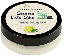 Körperbutter mit Limette und Minze - Soap&Friends Sauna Vita Spa — Bild N1