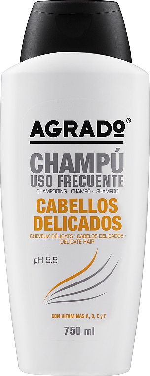 Shampoo für geschädigtes Haar - Agrado Delicate Hair Shampoo — Bild N3