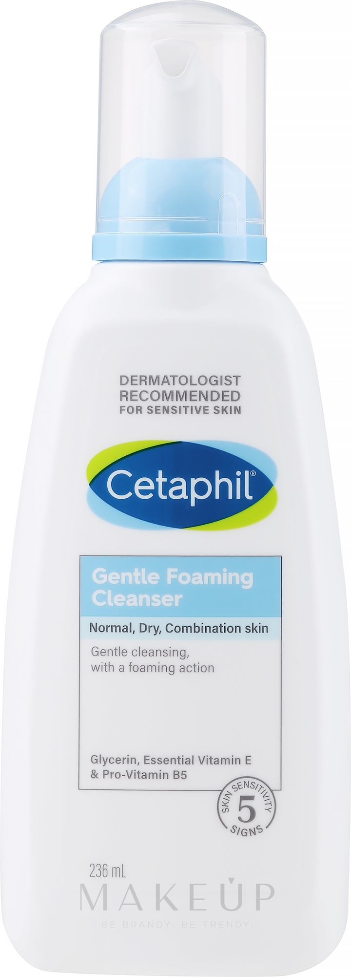 Gesichtsreinigungsschaum - Cetaphil Gentle Foaming Cleanser — Bild 236 ml