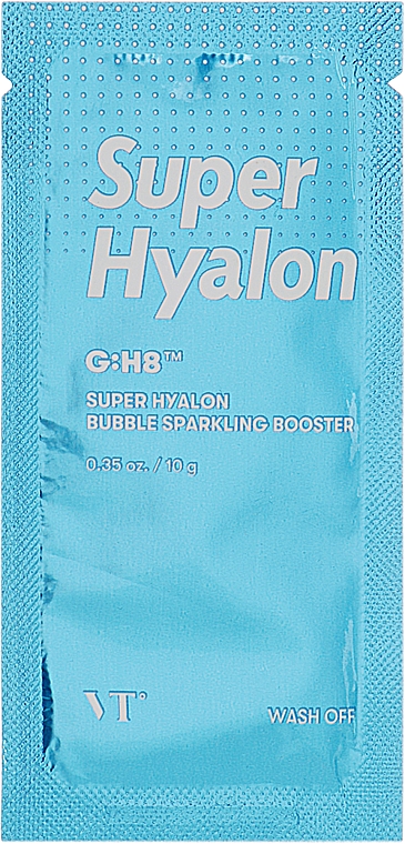 Blasenschaum-Gesichtsmaske - VT Cosmetics Super Hyalon Bubble Sparkling Booster — Bild N1