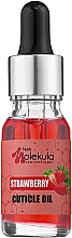 Pflegendes Nagelhautöl Erdbeere - Nails Molekula Professional Cuticle Oil — Bild N1