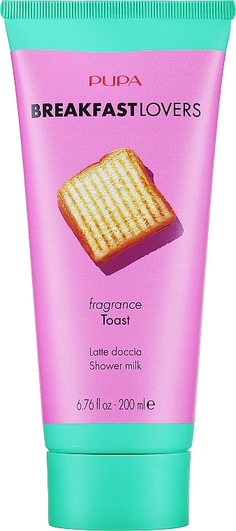Körperpflegeset - Pupa Breakfast Lovers Toast (Duschmilch 200ml + Kosmetiktasche)  — Bild N3