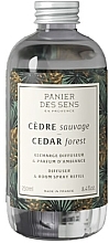 Düfte, Parfümerie und Kosmetik Nachfüller für Diffusor Zedernwald - Panier Des Sens Wild Forest Diffuser Refill