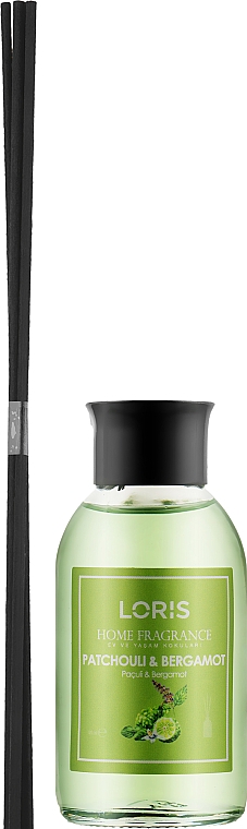 Raumerfrischer Patchouli und Bergamotte - Loris Parfum Patchouli & Bergamot Reed Diffuser — Bild N5