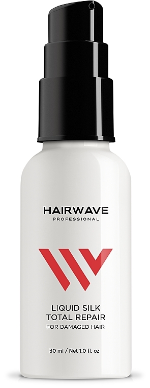 Intensiv regenerierende Haarbehandlung mit flüssiger Seide Total Repair - HAIRWAVE Liquid Silk Total Repair — Bild N1