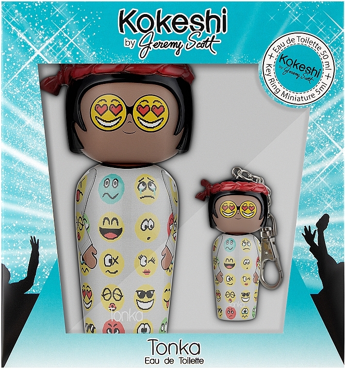 Kokeshi Parfums Tonka by Jeremy Scott - Duftset (Eau de Toilette 50ml + Eau de Toilette 5ml)  — Bild N1