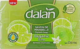 Düfte, Parfümerie und Kosmetik Glyzerinseife mit Bio-Limette - Dalan Savon De Marseille Glycerine Soap Organic Lime