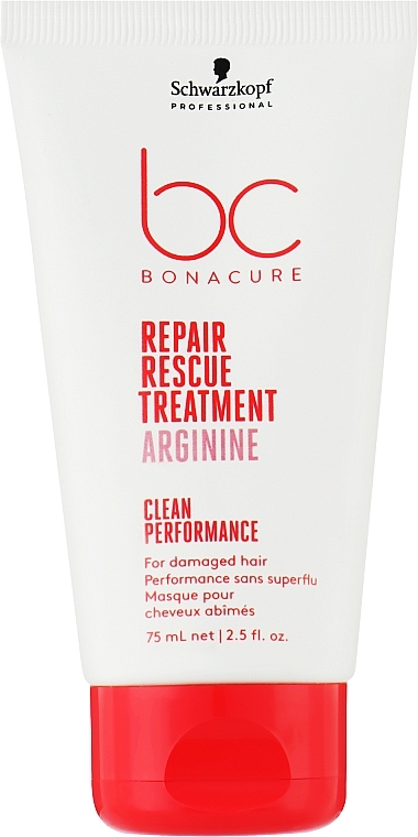 Maske für geschädigtes Haar - Schwarzkopf Professional Bonacure Repair Rescue Treatment Arginine — Bild N1