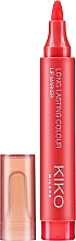 Langanhaltender Lippenstift - Kiko Milano Long Lasting Colour Lip Marker — Bild N1