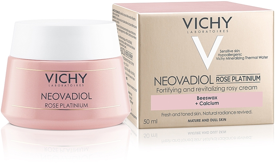 Intensive feuchtigkeitsspendende Gesichtscreme - Vichy Neovadiol Rose Platinum Cream — Bild N5