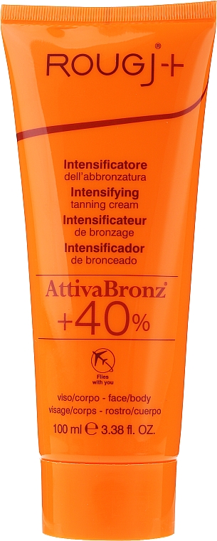 Bräunungsbeschleuniger-Creme für Körper und Gesicht - Rougj+ Intensifying Tanning Cream — Bild N1