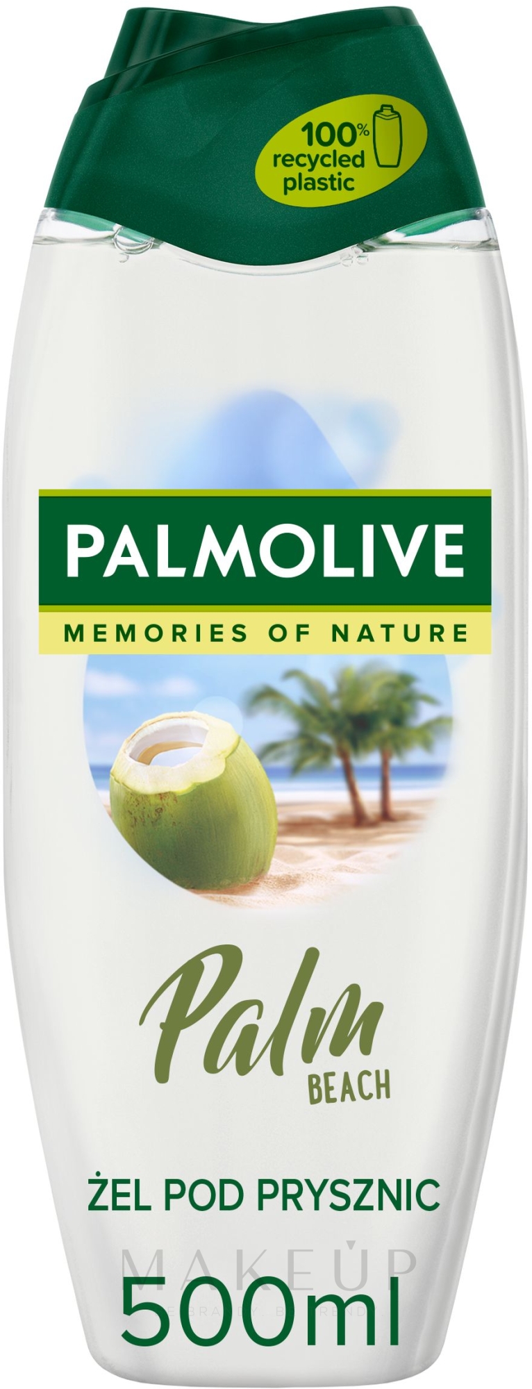 Duschgel mit Kokosnuss - Palmolive Memories of Nature Palm Beach — Bild 500 ml