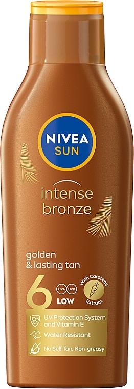 Bräunungslotion mit Beta-Carotin SPF 6 - NIVEA Carotene Sun Lotion SPF6 — Foto N1