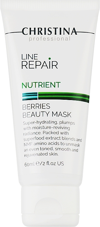 Feuchtigkeitsspendende Gesichtsmaske mit Beeren - Christina Line Repair Nutrient Berries Beauty Mask — Bild N1