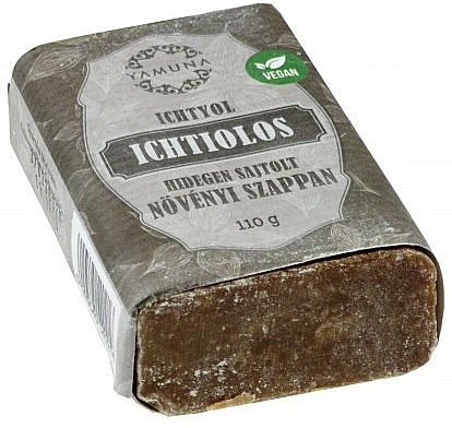Kaltgepresste Seife Ichthyol - Yamuna Ichtyol Cold Pressed Soap — Bild N1