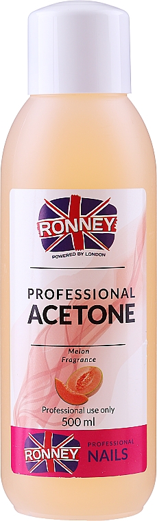 GESCHENK! Nagellackentferner mit Melone - Ronney Professional Acetone Melon — Bild N1