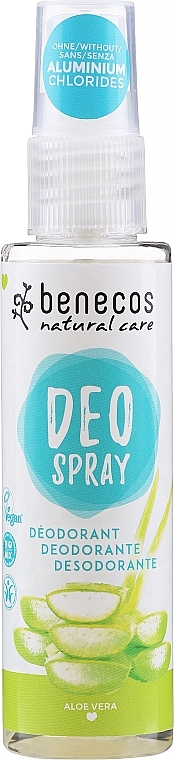 Deospray mit Aloe Vera - Benecos Natural Care Aloe Vera Deo Spray — Bild N1