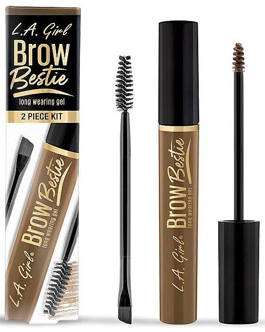 Augenbrauen-Set - L.A. Girl Brow Bestie Long Wearing Gel Kit — Bild N1