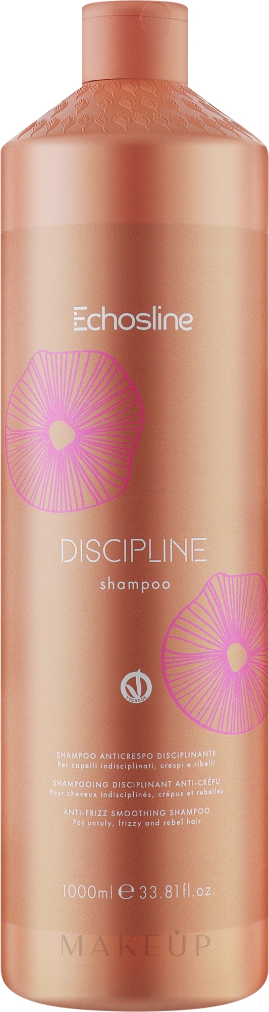 Shampoo für poröses Haar - Echosline Discipline Shampoo — Bild 1000 ml