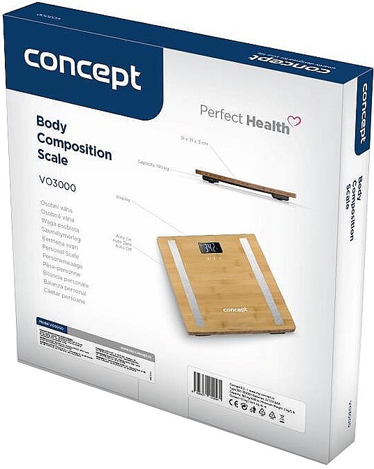Digitale Diagnosewaage Bamboo, vo3000 - Concept Perfect Health — Bild N4