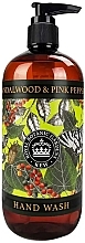 Flüssige Handseife Sandelholz und rosa Pfeffer - The English Soap Company Kew Gardens Sandalwood & Pink Pepper Hand Wash — Bild N1