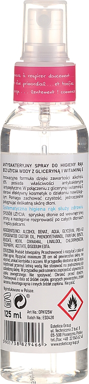 Antibakterielles Handreinigungsspray mit Wassermelonduft - Dermo Pharma Antibacterial Hand Spray — Bild N2