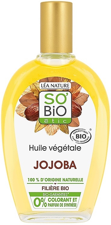Haar- und Körperöl mit Jojoba - So'Bio Etic Organic Jojoba Oil — Bild N1