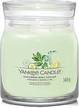 Duftkerze im Glas Cucumber Mint Cooler 2 Dochte - Yankee Candle Singnature — Bild N1