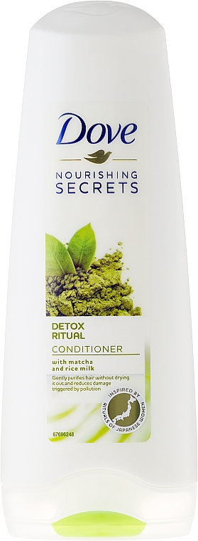 Detox Ritual Haarspülung mit Matcha und Reismilch - Dove Nourishing Secrets