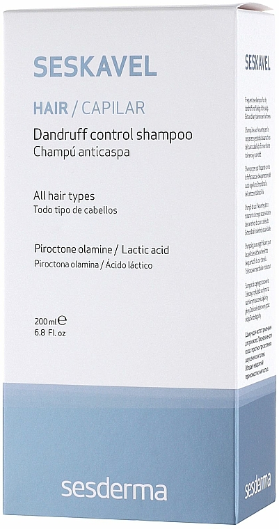 Anti-Schuppen Shampoo "Repair & Care" - SesDerma Laboratories Seskavel Kavel Dandruff Control Shampoo — Bild N4