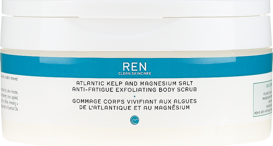 Körperpeeling mit atlantischem Seetang und Magnesium - Ren Atlantic Kelp And Magnesium Salt Anti-Fatigue Exfoliating Body Scrub — Bild N1
