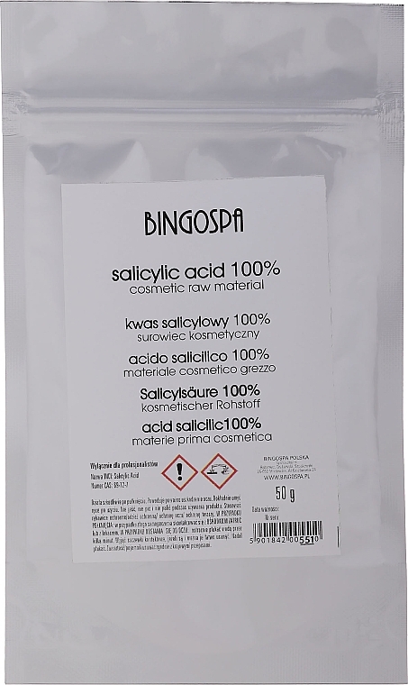 100% Salicylsäure zur Behandlung von Akne - BingoSpa Salicylic Acid — Foto N2