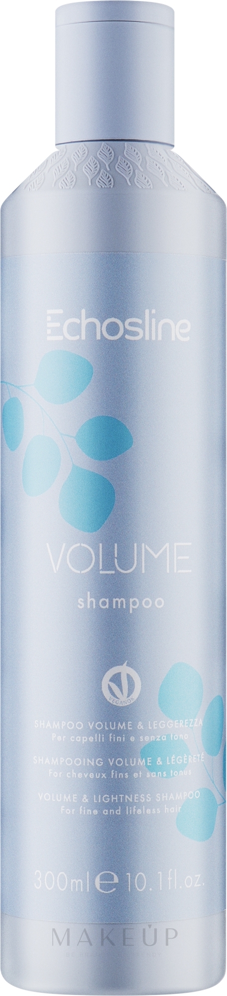Shampoo für Haarvolumen - Echosline Volume Shampoo — Bild 300 ml