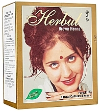 Henna für Haare braun - Herbul Brown Henna — Bild N3