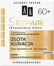 Anti-Falten-Tagescreme für Gesicht - AA Age Technology 5 Repair Cream 60+ — Bild N3
