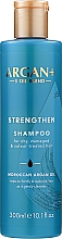Shampoo für trockenes, geschädigtes und gefärbtes Haar mit Arganöl - Argan+ Strengthen Shampoo Moroccan Argan Oil — Bild N1