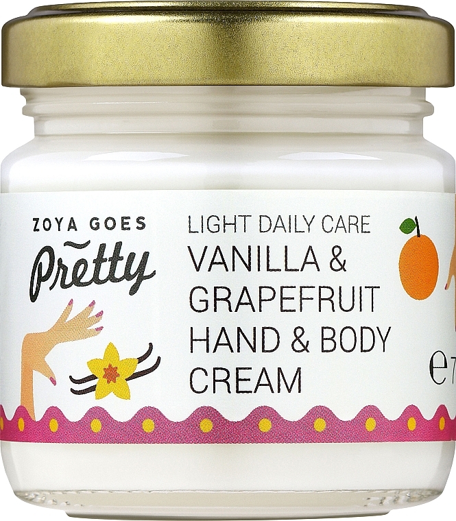 Handcreme - Zoya Goes Pretty Vanilla & Grapefruit Hand Cream — Bild N1