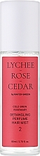 Parfümierter Haarnebel Lychee-Rose-Zeder - Rated Green Cold Brew Rosemary Detangling Perfume Hair Mist 2 — Bild N1