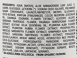 Organisches Glättungsshampoo mit Monoi-Öl für mehr Geschmeidigkeit und Schutz der Haare - Athena's L'Erboristica Trico BIO Shampoo Disciplinante Con Olio Di Monoi "Liscio Assoluto" — Bild N3