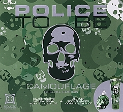 Düfte, Parfümerie und Kosmetik Police To Be Camouflage - Duftset (Eau de Toilette 40ml + Körpershampoo 100ml)