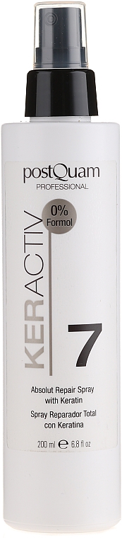 Reparierendes Haarspray mit Keratin - PostQuam Keractiv Absolut Repair Spray With Keratin — Bild N1