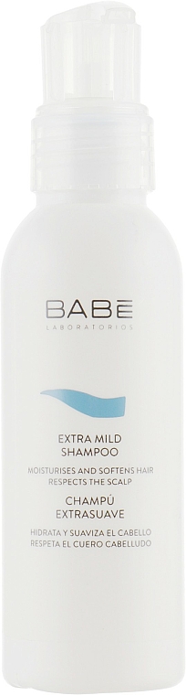 Extra sanftes Shampoo für alle Haartypen - Babe Laboratorios Extra Mild Shampoo Travel Size — Bild N1